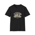 Gen X Society Vintage Boombox T-Shirt — Retro Music Tee