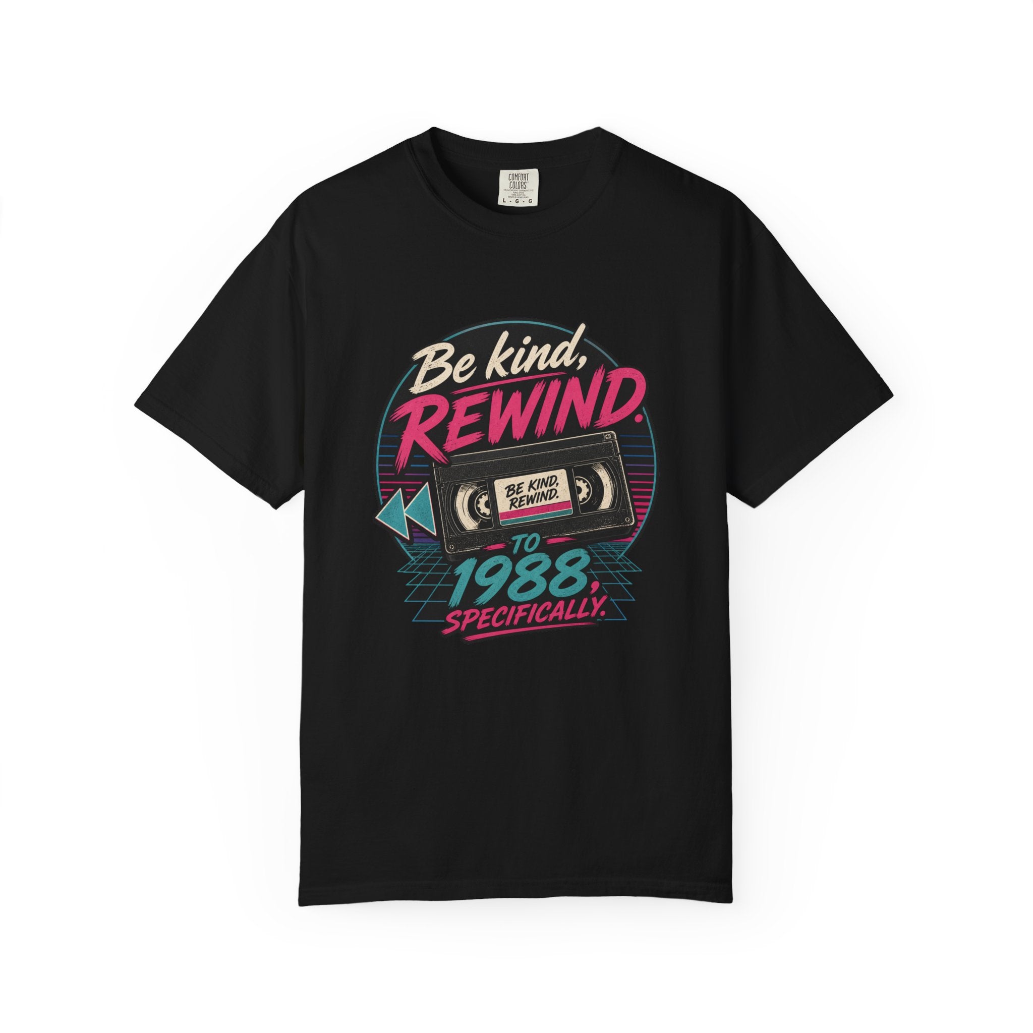 Be Kind Rewind 1988 Retro Cassette T-Shirt