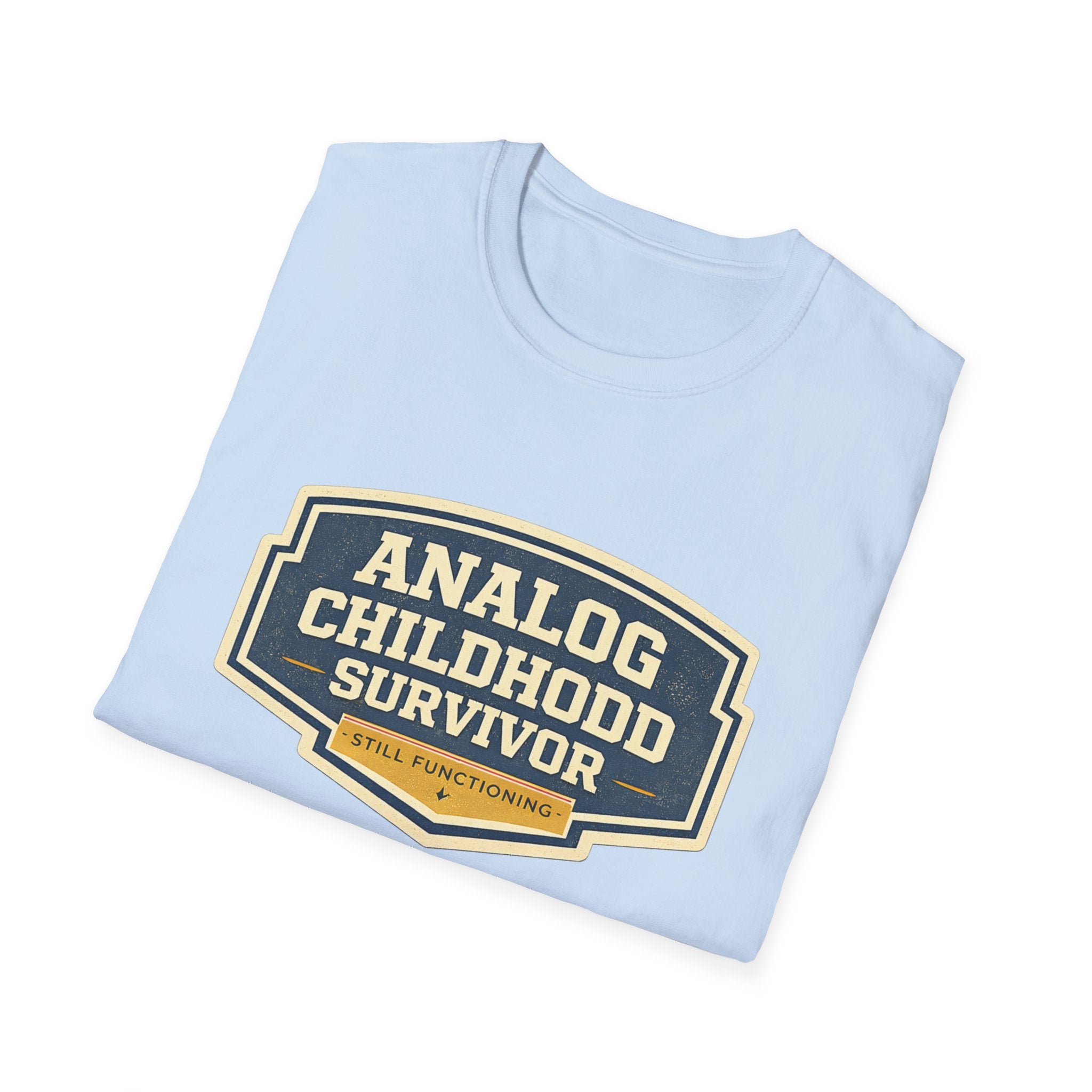 Analog Childhood Survivor T-Shirt