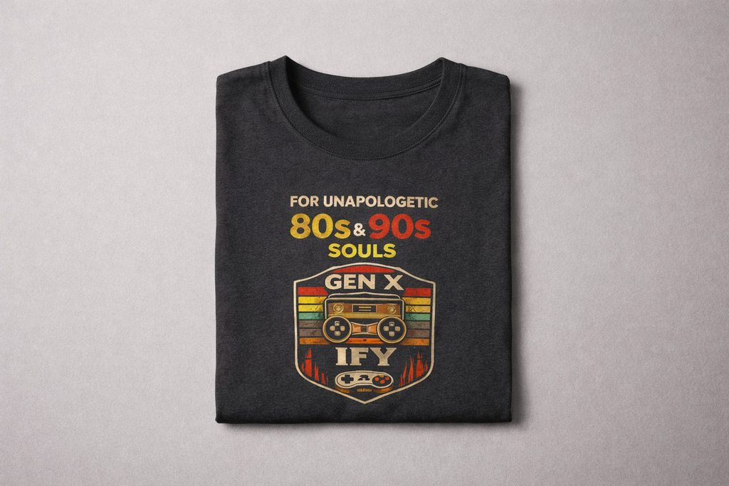 "For Unapologetic 80s & 90s Souls" Vintage Tee