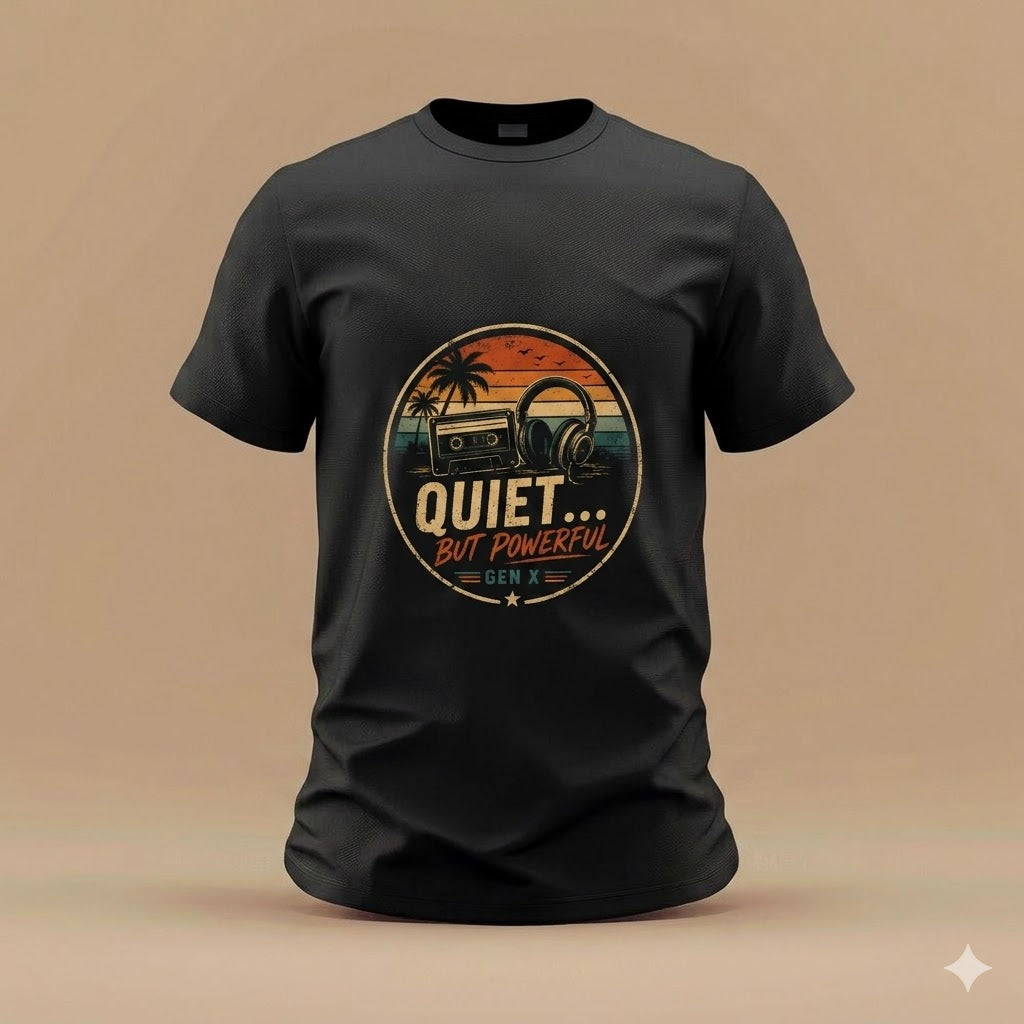 Quiet But Powerful Tee — Vintage Off-Road Truck T-Shirt