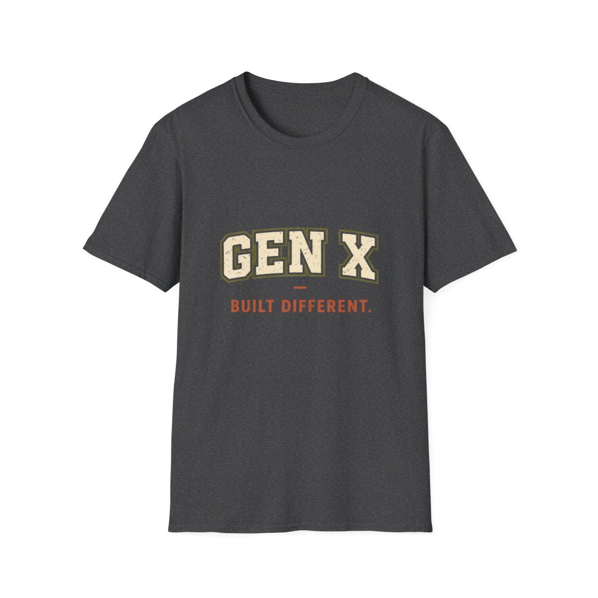 Gen X T-Shirt – "Built Different." Vintage Retro Pride Tee
